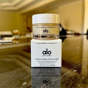 Alo Renew & Glow Body Polish - New in Box - .07oz Travel Size